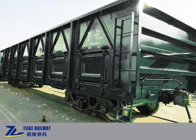 Chine Mesure ferroviaire voitures de fret à couvercle serti de chemin de fer de chariot de 1435 millimètres 61 tonnes de charge utile à vendre