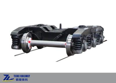 China Marco de 3 Axle Railway Wagon Bogie Welded para el Railcar de la cucharón de la carga pesada en venta