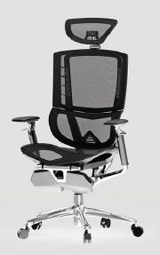 China PA GF Office Ergonomic Gaming Chair With Adjustable Footrest for sale