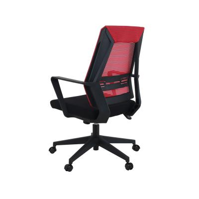 China High Back Red Ergonomic Office Chair Class 4 Gas Lift Nylon Base PA6 GF30 for sale