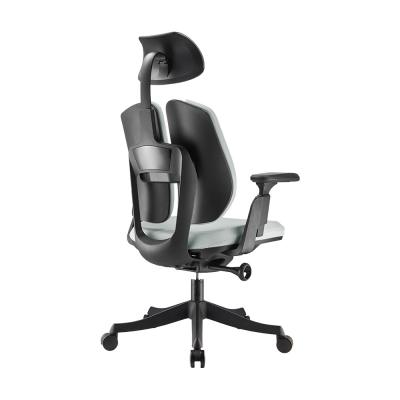 China Reinforced STG Ergonomic Adjustable Chair 21 KG Height Office Chair With Wheels for sale