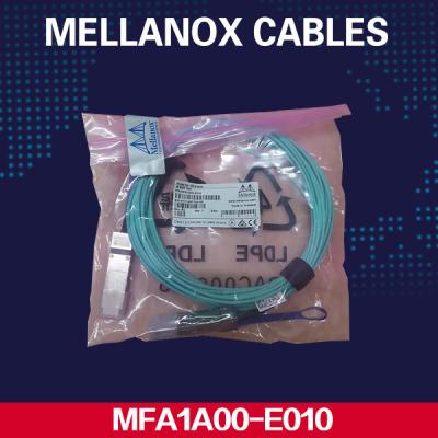 China 100Gb/S QSFP Mellanox AOC cable QSFP Cable MFA1A00-E010 for sale