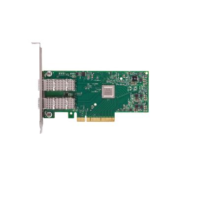 중국 Mellanox 네트워크 카드 ConnectX-4 Lx EN 25GbE 듀얼 포트 SFP28 PCIe3.0 x8 네트워크 인터페이스 카드 MCX4121A-ACAT 판매용