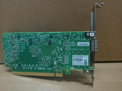 China Single Port Mellanox Nic Card QSFP28 PCIe3.0 MCX555A-ECAT for sale