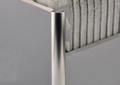中国 10mmのセラミック タイルのための201のステンレス鋼の装飾的なプロフィールAntiscratch 販売のため
