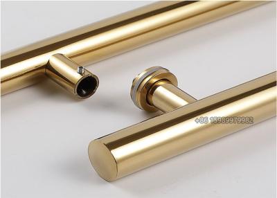China Polished Stainless Steel Door Pull Handles Sapphire 800mm Hole Distance for sale