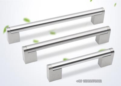 China Contemporary Stainless Steel Cabinet Handles Brushed Multifunction for sale