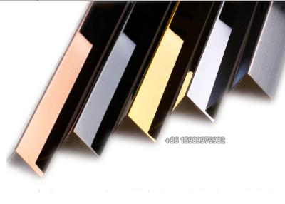 China Os protetores de canto de aço inoxidável L do metal comercial dão forma a 12X12Mm à venda