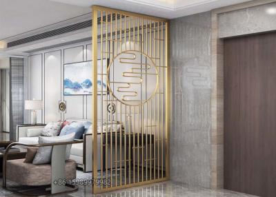 Chine Nouvel écran décoratif intéressant d'acier inoxydable de conception pour l'usage d'hôtel à vendre