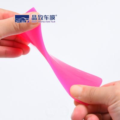 China Waterproof Pink PPF Car Wrap Tool Squeegee Multipurpose Portable for sale