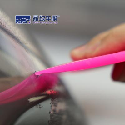 中国 RoHSの耐久のビニールの覆いのスクレーパー、ポリウレタンPPFスクイージのピンク 販売のため