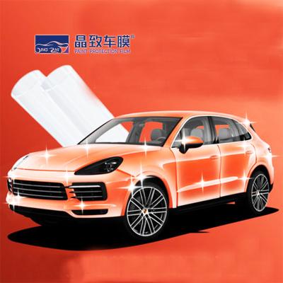 Chine 1.52*15m PPF- film de protection de peinture transparent en TPU revêtement auto-cicatrisant autocollant de carrosserie de voiture de protection à haute élasticité à vendre