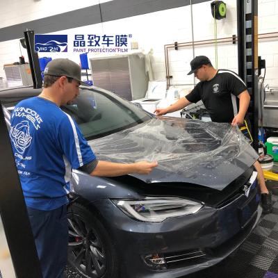 China Uv Resistance TPU Paint Protection Film With Imported Glue Cyberpunk Design for sale