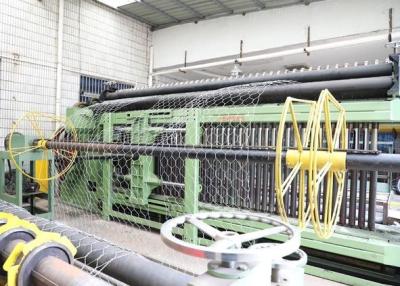 China PLC Automatic High Efficiency Gabion Production Line 4.0m Wire 100*120mm Hexagonal Mesh for sale