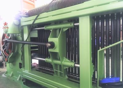China Sechseckiger Gabions-Kasten Maschine galvanisiertes Galfan oder überzogener Maschendraht PVCs 80×100mm zu verkaufen