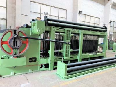 China Double Twist 3.0mm Wire Netting Making Machine For Railway Construction for sale