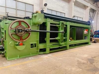 China Control continuo Reno Mattress Gabion Machine del PLC de 3 torsiones en venta