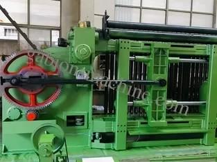 China Automatic Hexagonal Gabion 80×100mm Wire Mesh Weaving Machine for sale
