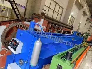 China 7.5kw High Shearing Accuracy Mesh Cutting Machine 4m Hexagonal Wire Mesh Sheet for sale