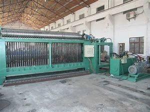 China Continuous  6 Bar 2300mm Width Gabion Box Machine Centralized Lubrication for sale