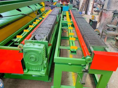 Chine Chaîne de production de Gabion fabrication de fil hexagonale automatique de la machine 4000mm de bordure foncée de 66*85mm à vendre