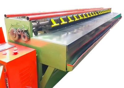 China máquina de enrolamento da borda de 4m com o PLC para o fio sextavado Mesh Gabion Production Line de 100*130mm à venda