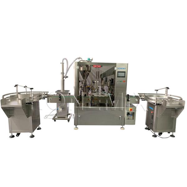 Quality Cosmetic Cream Filling Machine Automatic Rotary Bottle Filling Machine for sale