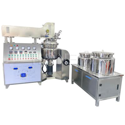 China Máquina de mezcla de emulsificación al vacío para cosméticos Tipo de laboratorio pequeño en venta