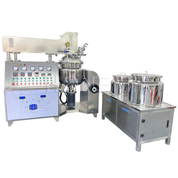 Quality Cosmetic Vacuum Emulsifying Mixer Machine Small Laboratory Type for sale