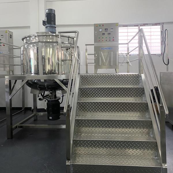 Quality 1000L Detergent Liquid Mixer Machine Electric Heating Homogenizer Mixer Machine for sale