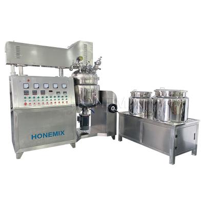 China Vacuum Homogenizer Emulsifier Mixer 4KW Body Cream Mixer Machine for sale