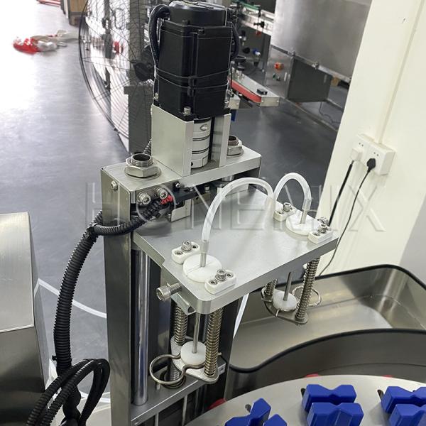 Quality Rotary Perfume Bottle Liquid Filling Machines Fully Automatic Compact Structure for sale