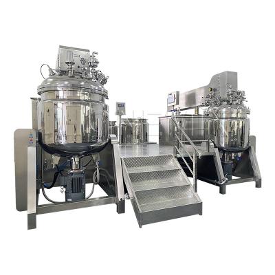 China PLC vacuüm homogeniserende emulgator mixer machine aangepaste combinatie Te koop