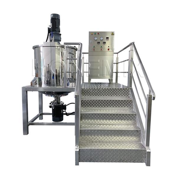 Quality 100L-5000L Detergent Liquid Mixer Machine Single Layer Homogenizer Mixer Machine for sale