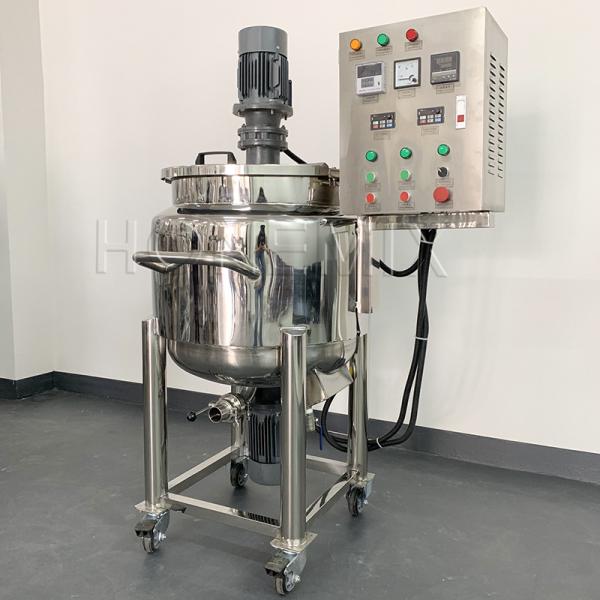 Quality Shampoo Liquid Detergent Mixer Production Line 220V / 380V Voltage for sale