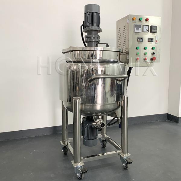 Quality Shampoo Liquid Detergent Mixer Production Line 220V / 380V Voltage for sale