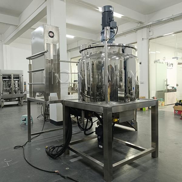 Quality Movable Detergent Liquid Mixer Machine Automatic Jacketed Mixing Vessel for sale