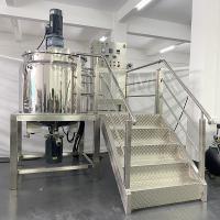 Quality Movable Detergent Liquid Mixer Machine Automatic Jacketed Mixing Vessel for sale