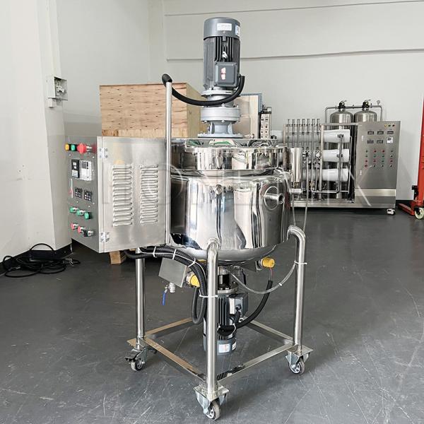 Quality Shampoo Bath Soap Making Machine Emulsifier Liquid Soap Mixing Machine Small for sale