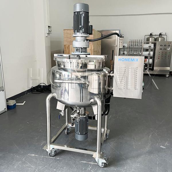 Quality Shampoo Bath Soap Making Machine Emulsifier Liquid Soap Mixing Machine Small for sale