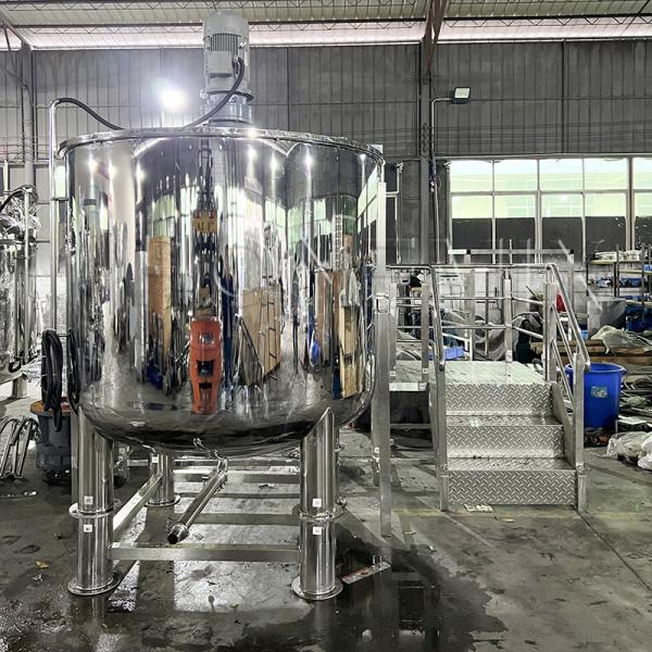 Quality Industry Laundry Detergent Soap Making Machine 3000L Stainless Steel for sale