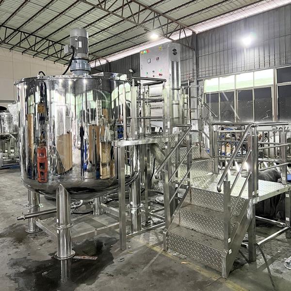 Quality Industry Laundry Detergent Soap Making Machine 3000L Stainless Steel for sale