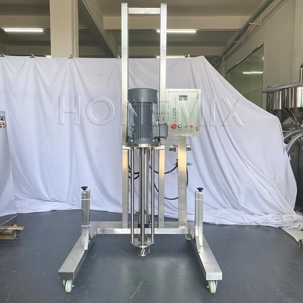 Quality Gel Detergent Liquid Mixer Machine Emulsifying High Shearing Lifting Homogenizer for sale