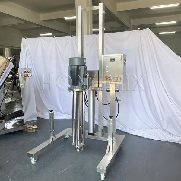 Quality Gel Detergent Liquid Mixer Machine Emulsifying High Shearing Lifting Homogenizer for sale