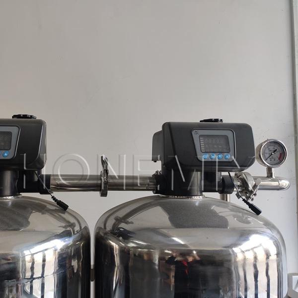 Quality Two Stage Reverse Osmosis Water Treatment Plant SUS304 With EDI Pure System for sale