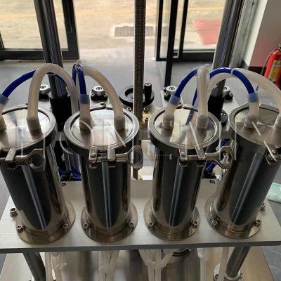 Quality Liquid Perfume Making Equipment Four Heads Automatic Perfume Filling Machine for sale