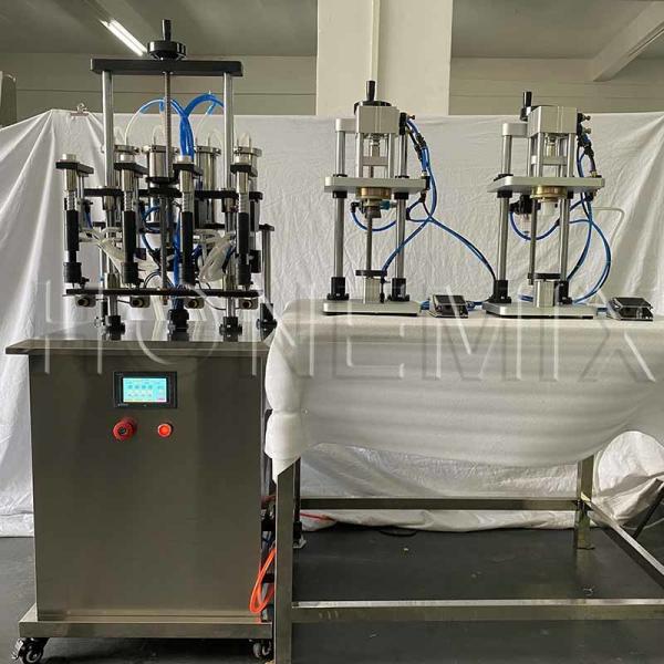 Quality Electric Perfume Making Machine Semi Auto Perfume Filling Line for sale