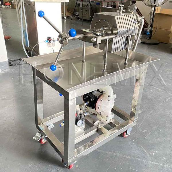 Quality Stainless Steel Perfume Making Machine Precision Plate And Frame Filter for sale