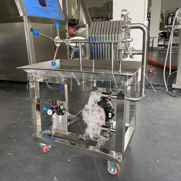 Quality Stainless Steel Perfume Making Machine Precision Plate And Frame Filter for sale