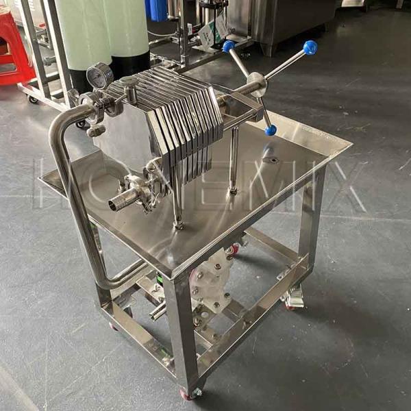 Quality Stainless Steel Perfume Making Machine Precision Plate And Frame Filter for sale